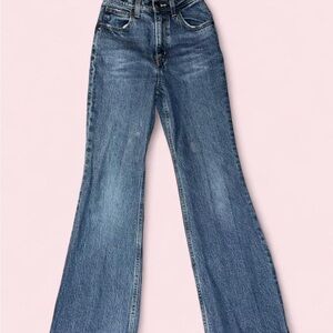 Levi's Medium Blue Flare Jeans